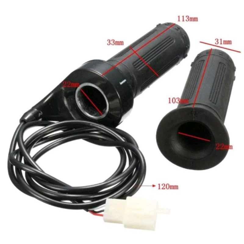 gas skuter listrik 24v-48Volt