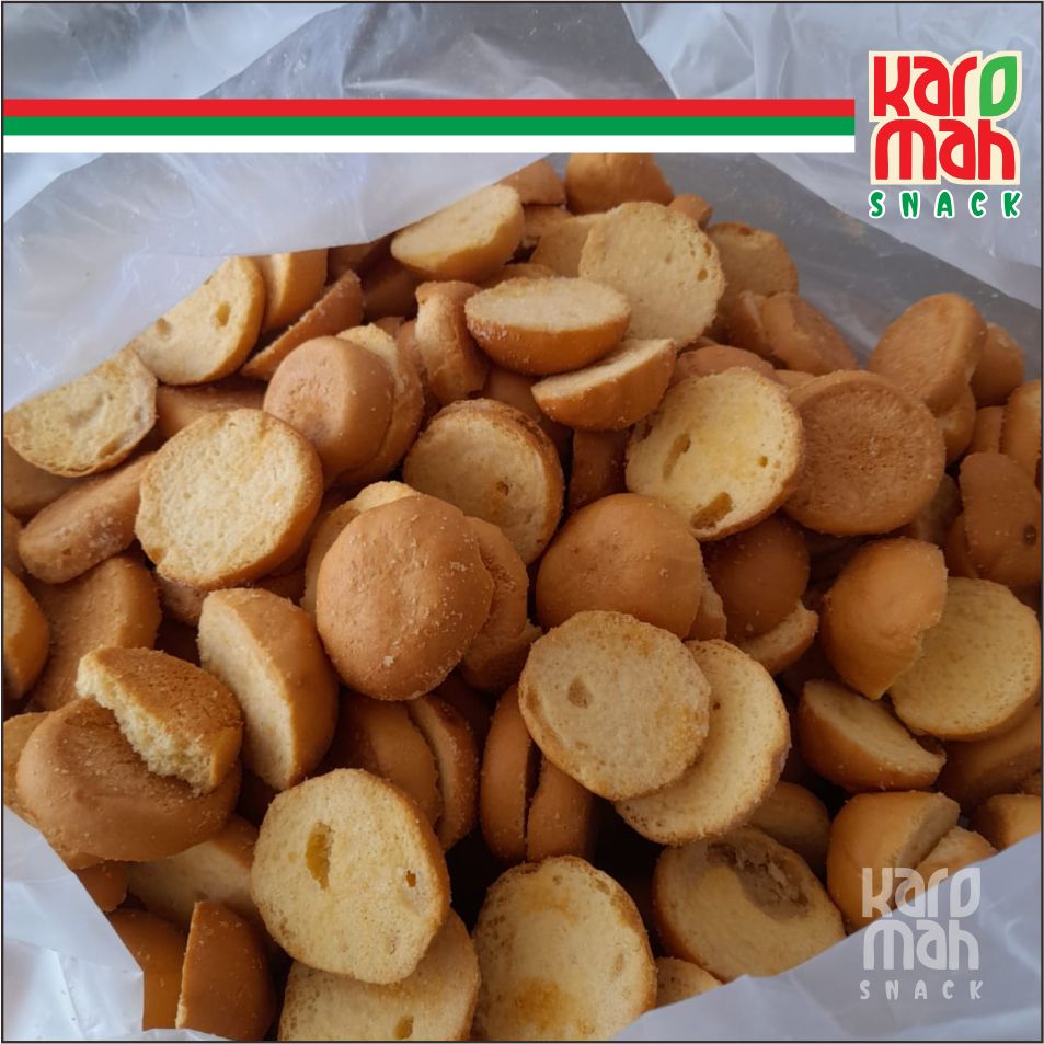 

ROTI BAGELAN 1KG KUE KERING ROTI BAGELED