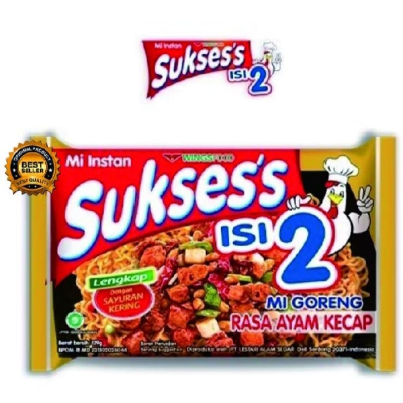 

MIE GORENG SUKSES ISI 2 AYAM KECAP/MIE SUKSES ISI 2