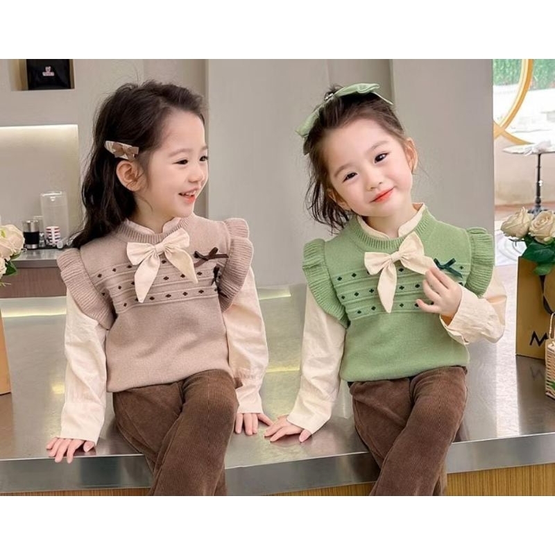 kode KK490SET CUTBRAY KNIT PITA IMPORT 3-5TAHUN/SETELAN CUTBRAY ANAK/SETELAN ANAK/SETELAN ANAK LUCU/