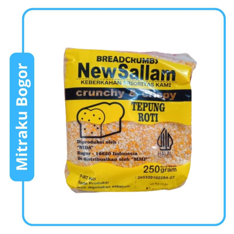 

Tepung Roti Mix 250 gram Merek NewSallam