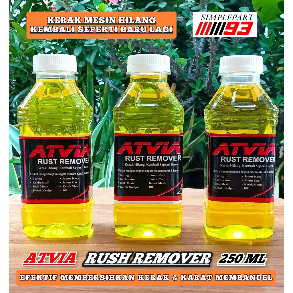 Rust Remover Cairan Pembersih Karat Penghilang Kerak Jamur [ ATVIA ] - 250ml
