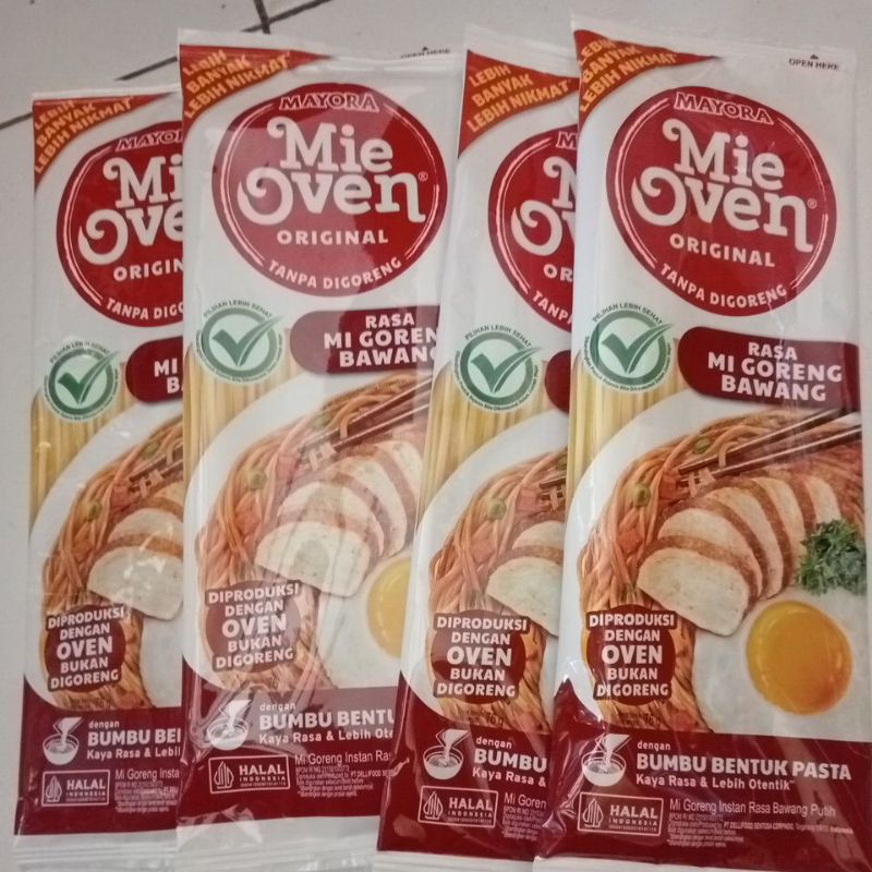 

mie oven @ Rasa mie goreng bawang / 3 pcs