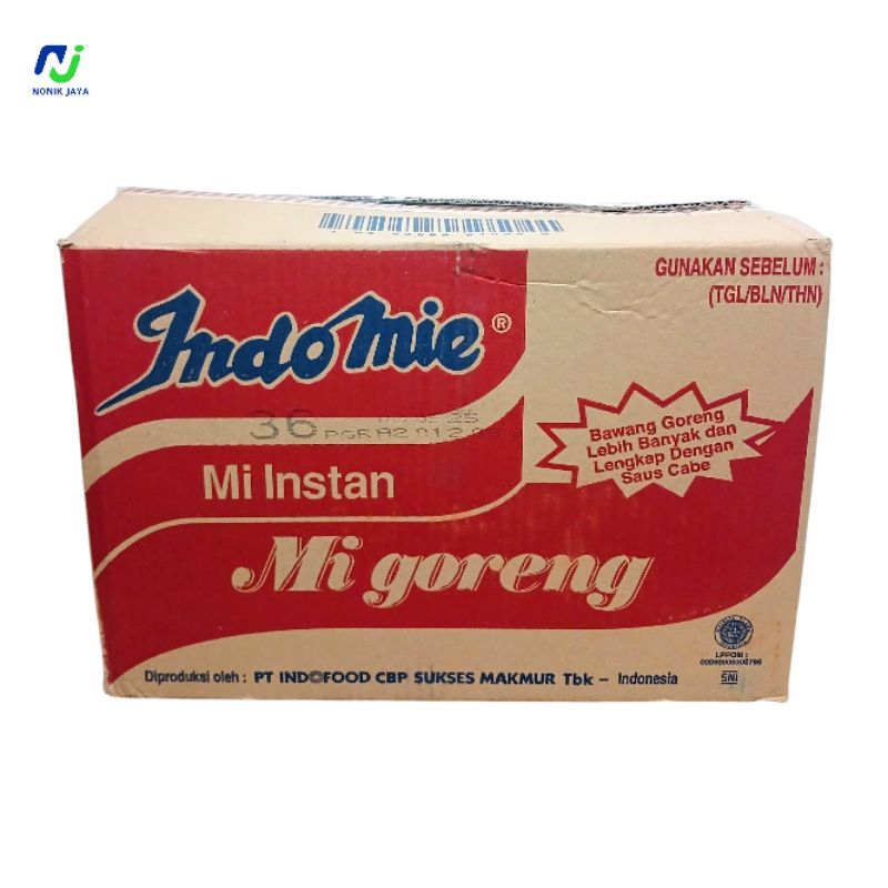 

Indomie Mi Goreng Kartonan Isi 40 Pcs@85g-(BACA DESKRIPSI)