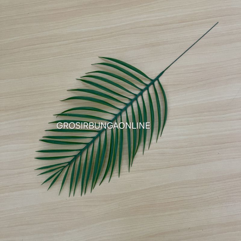 Daun Palem Artificial / Palem Dekorasi Plastik / Palem Daun Artificial Dekorasi