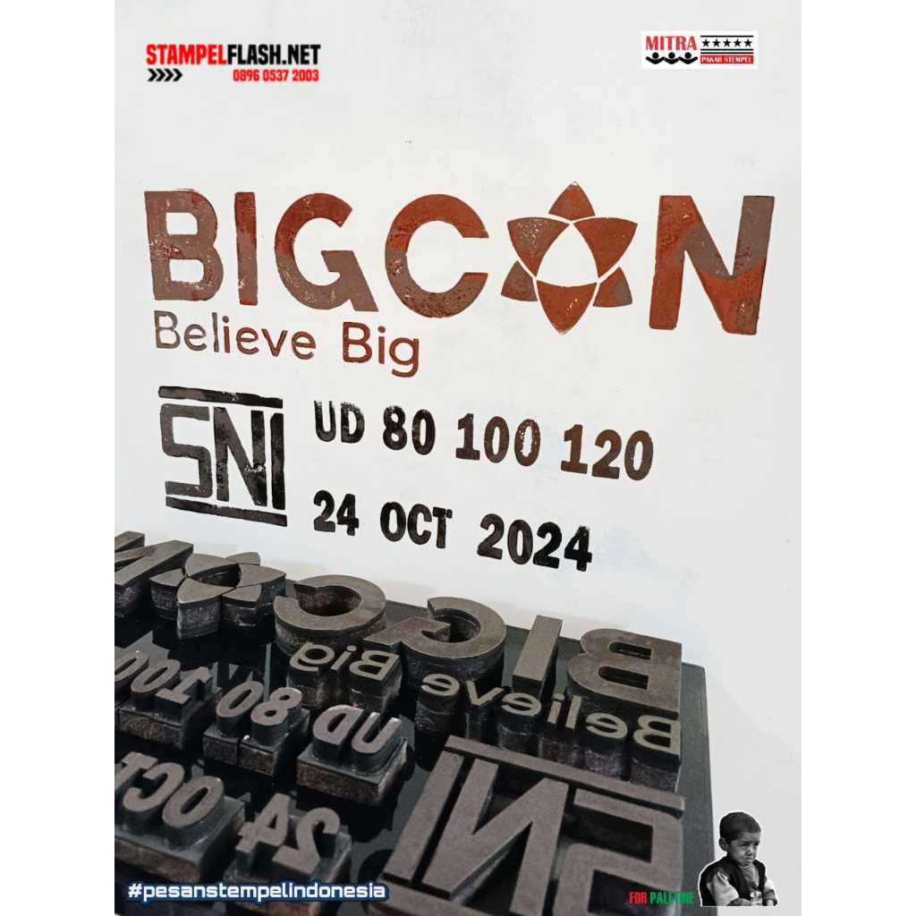 

Jual Stempel Beton Custom