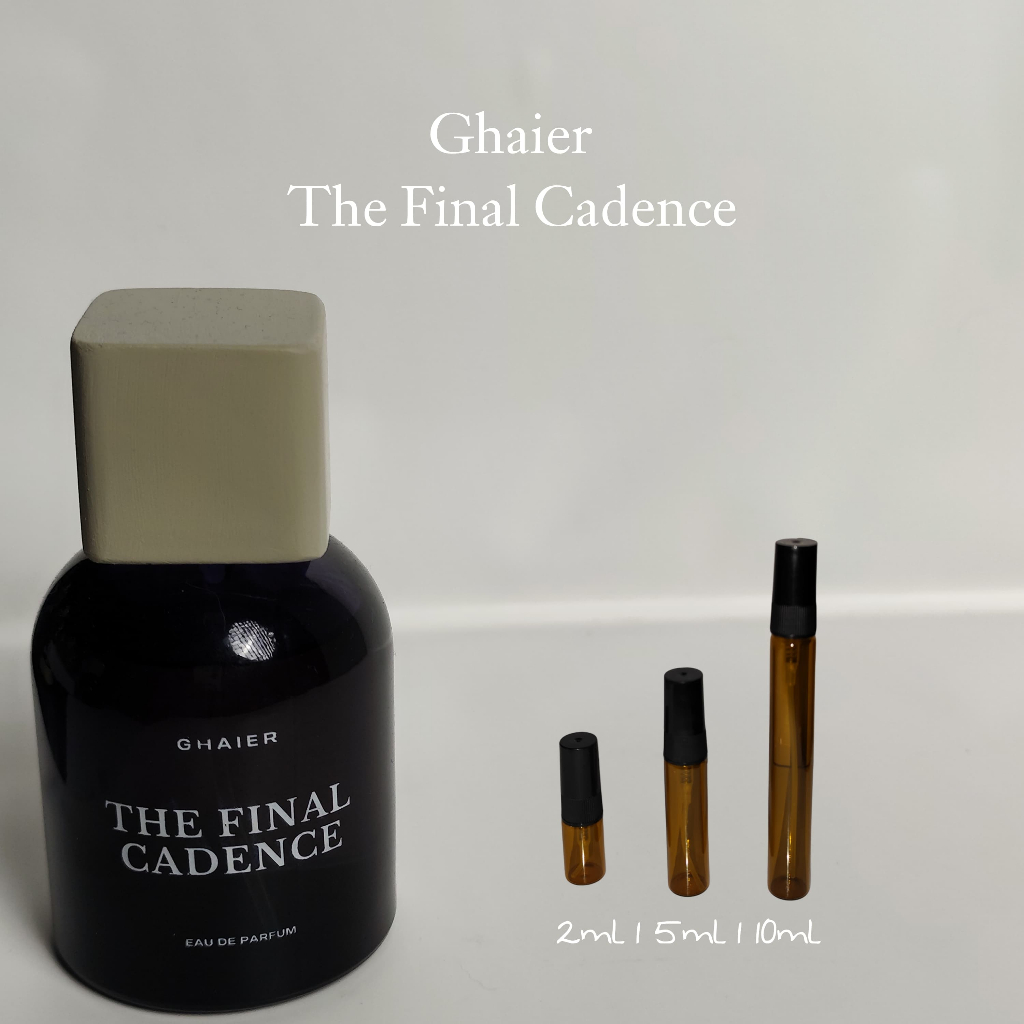 Decant share Ghaier - The Final Cadence tester parfum | 2ml | 5ml | - tokoloola -