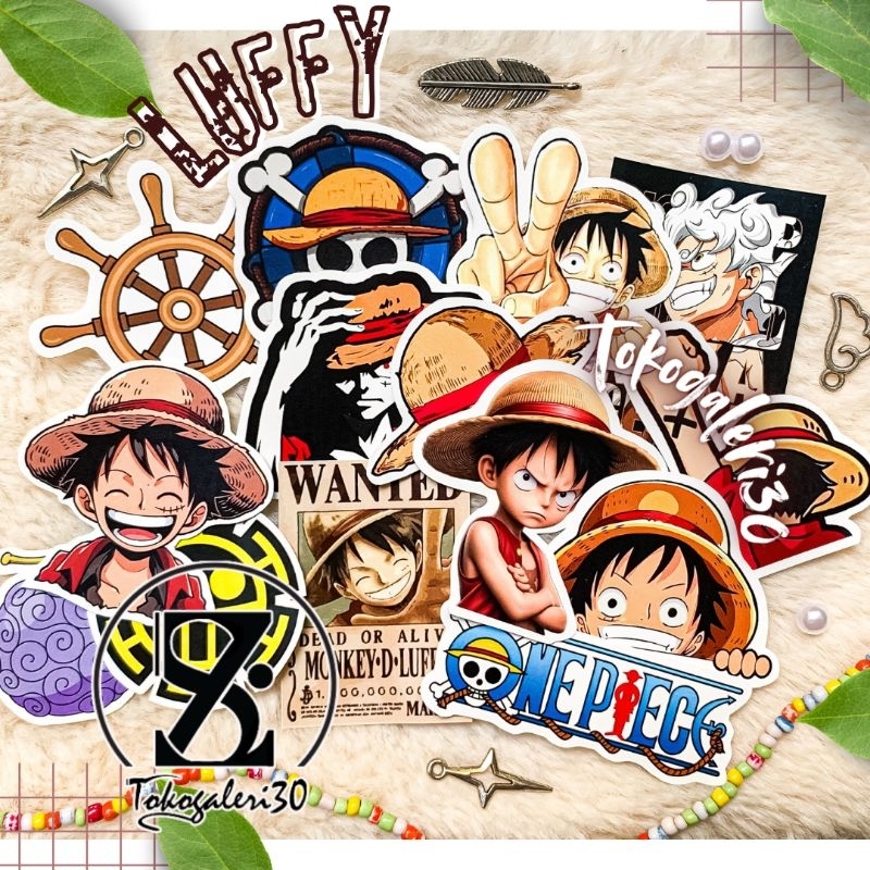 

STIKER ANIME ONE PIECE STIKER LUFFY MURAH STIKER MURAH ISI 25 PCS SUDAH CUTTING