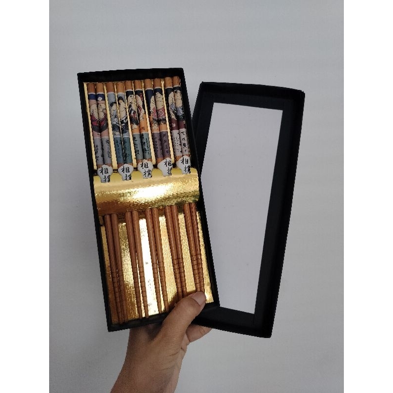 Suvenir oleh-oleh sumpit japan chopsticks premium asli jepang baru new BUKAN preloved second bekas