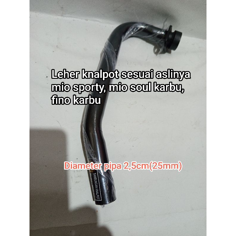 LEHER PALA KNALPOT MIO SPORTY, SOUL KARBU, FINO KARBU