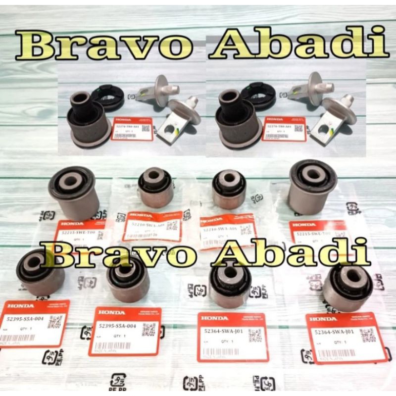 Bushing Arm Belakang + Trailing + Knukle + Upper Arm Odyssey Rb1 Rb2 Rb3 (10-Pcs )