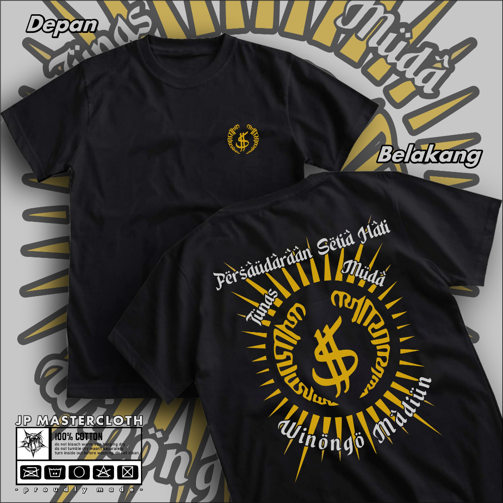 Kaos Pshw Winongo Arab Casual Distro Combed 30s