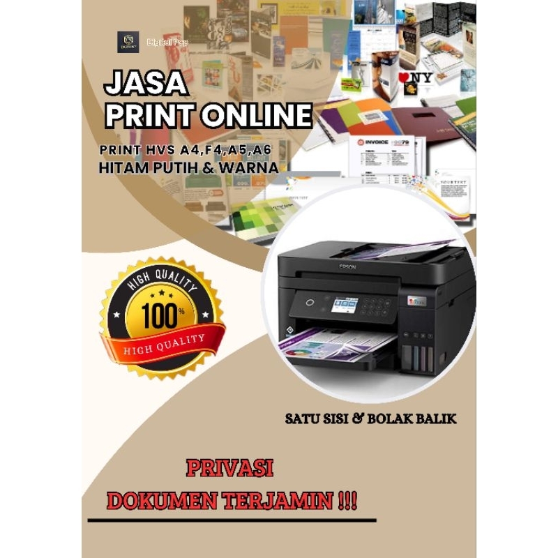 

PRINT A4/Cetak Kertas A4. Tugas, Makalah, soal DLL