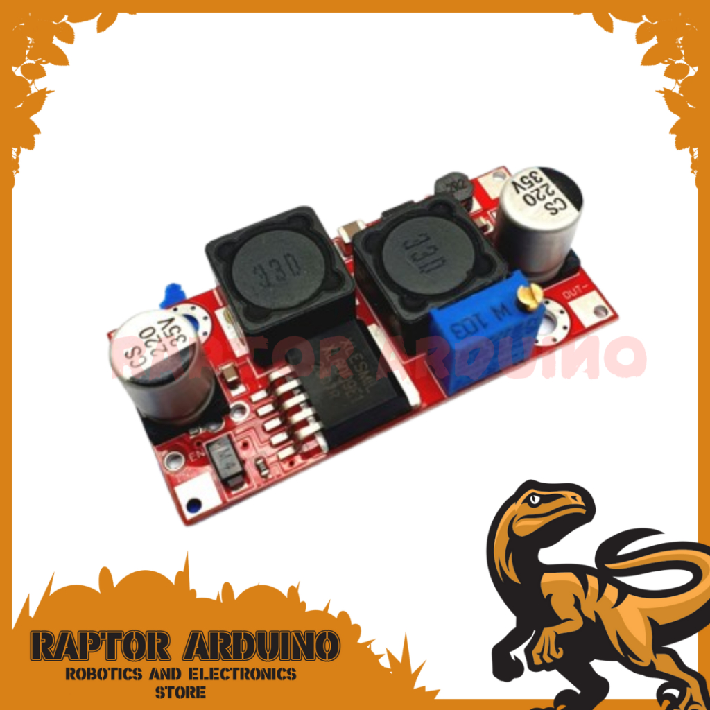 Xl6009 buck boost DC PCB merah step up step down stabilizer Module DC