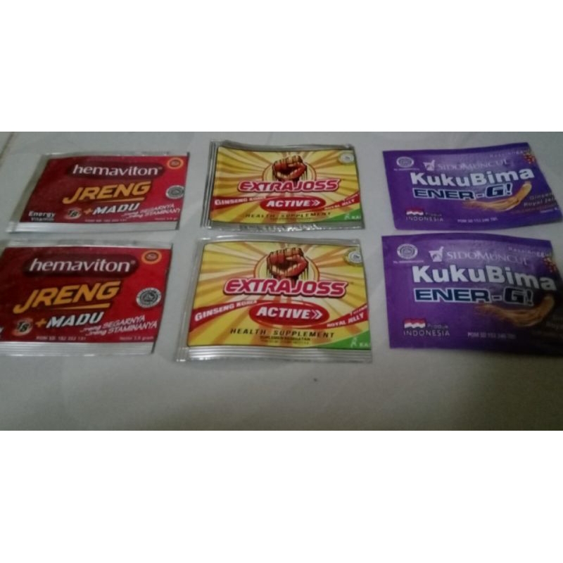 

bungkus bekas extrajoz, Hemaviton jreng,dan kuku bima