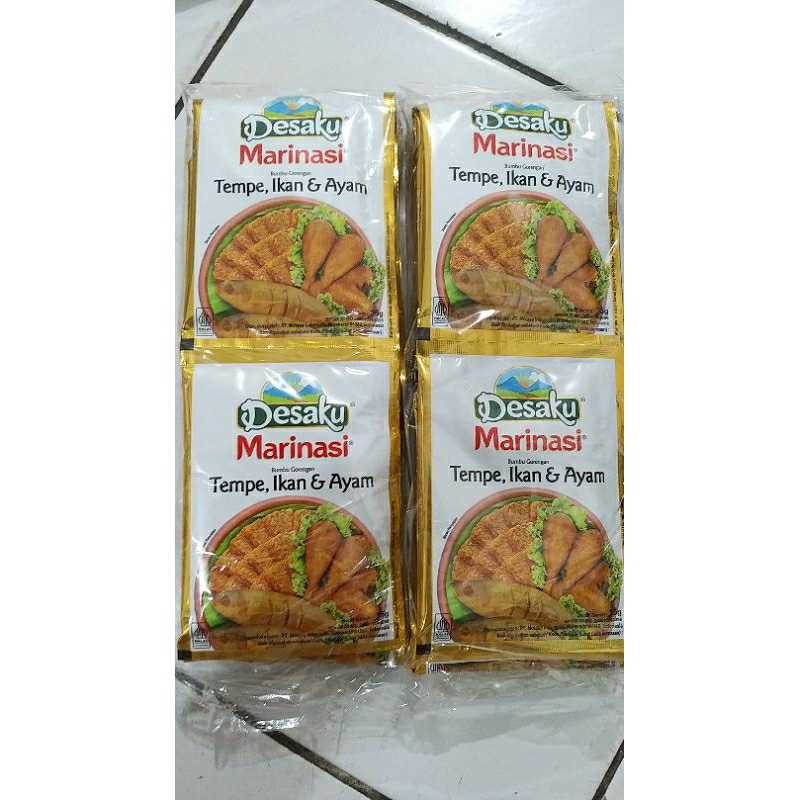 

Desaku Bumbu Marinasi Tempe & Ikan & Ayam 15gr x 12 pcs