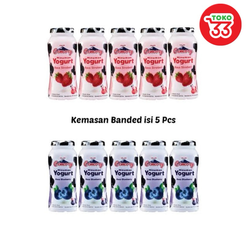 

Cimory Yogurt Drink 65ml Banded isi 5 botol