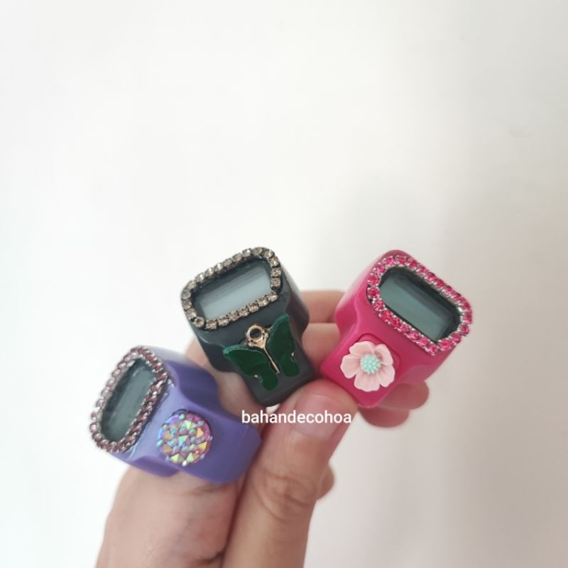 Tasbih Mini Ring Swarovski Putar Perlengkapan Haji Suvenir Umroh