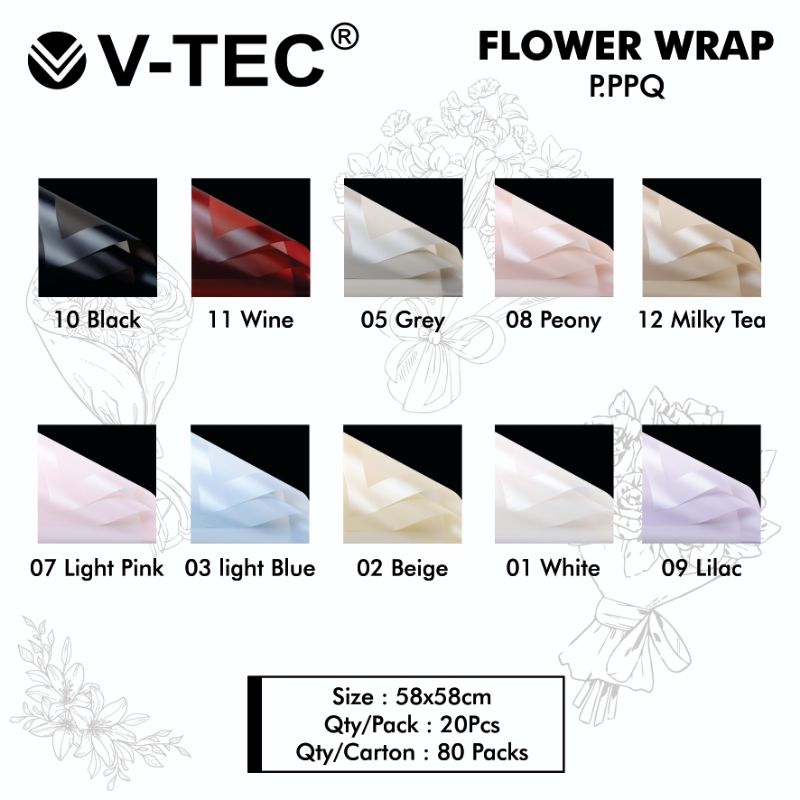 

Flower Wrap Type Type P.PPQ