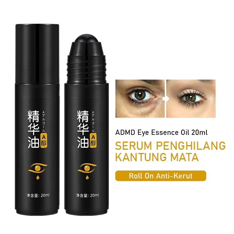 ADMD Eye Essence Oil 20ml Serum Roll On Kantung Mata - Krim Penghilang Mata Panda