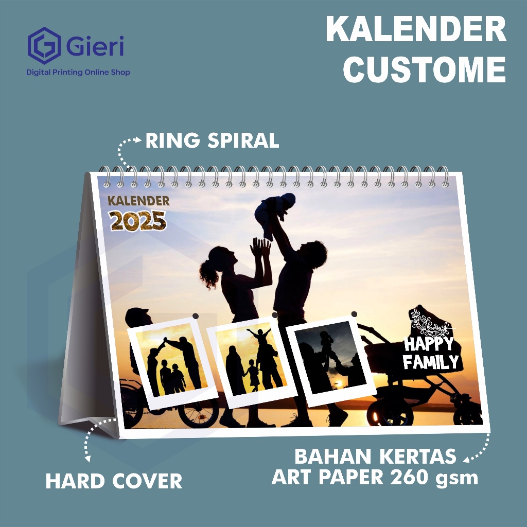 

Gieri - Kalender Meja Costume / Kalender Costume 2025