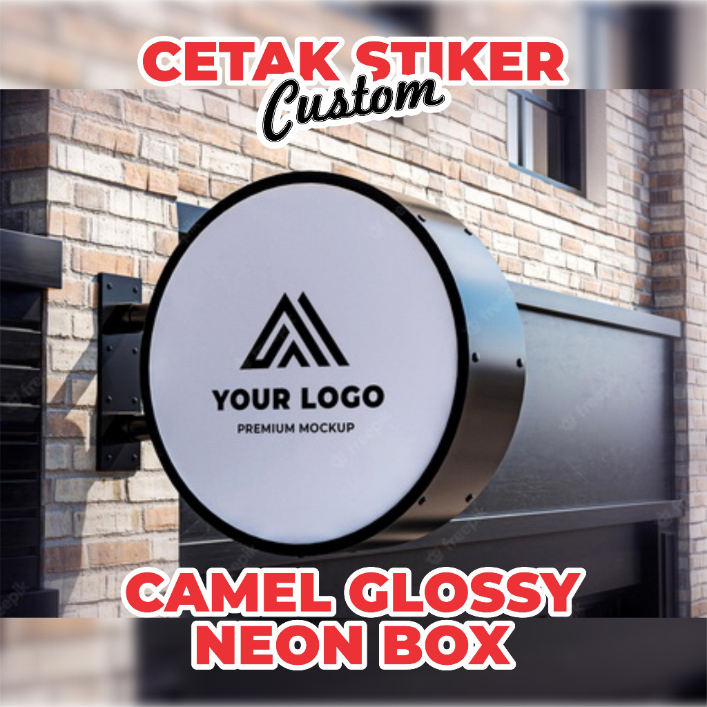 

CETAK STIKER UNTUK NEON BOX / STIKER CAMEL GLOSSY