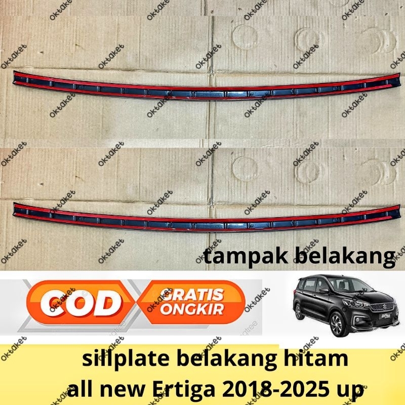 Sillplate belakang all new Ertiga 2018 2020 2021 2024 2026  hitam