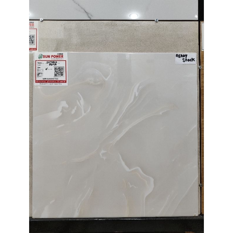 keramik sun power 50x50 ontoria perla kualitas pertama