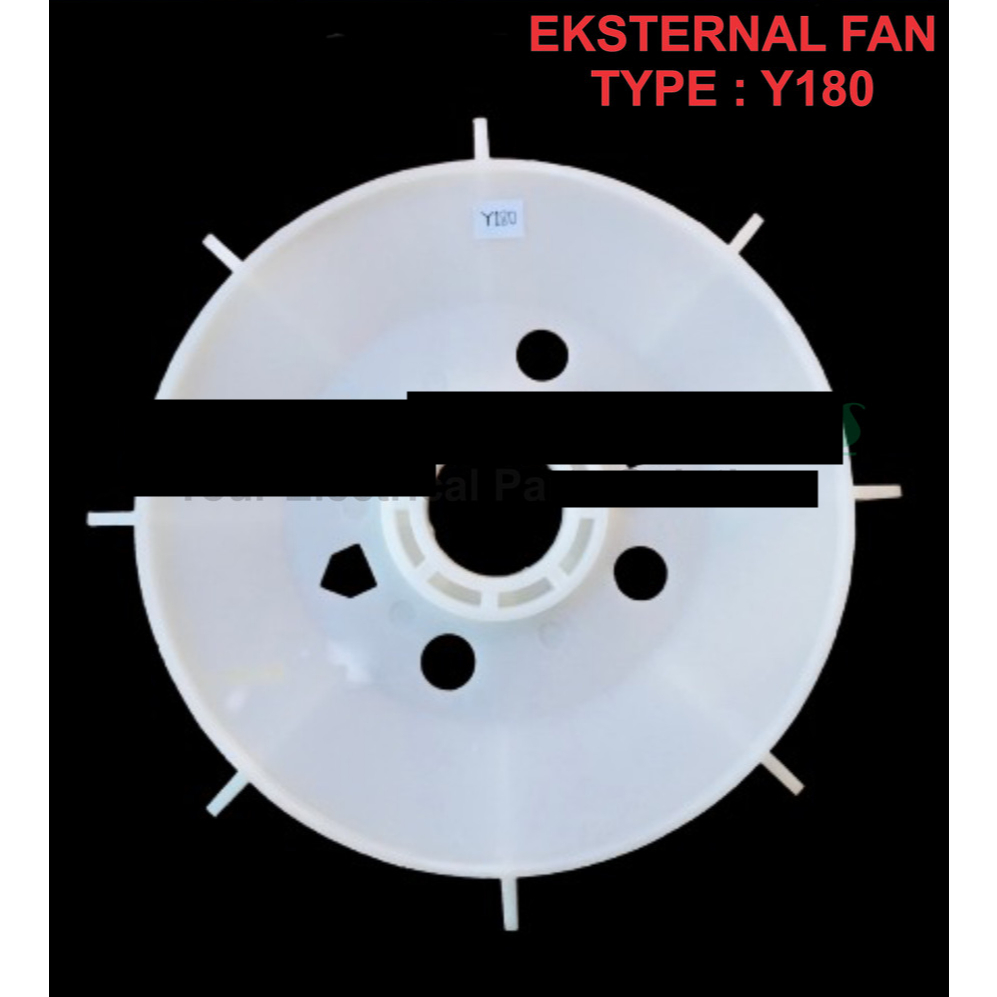 KIPAS DINAMO KIPAS MOTOR KIPAS PENDINGIN EXTERNAL FAN DINAMO Y180
