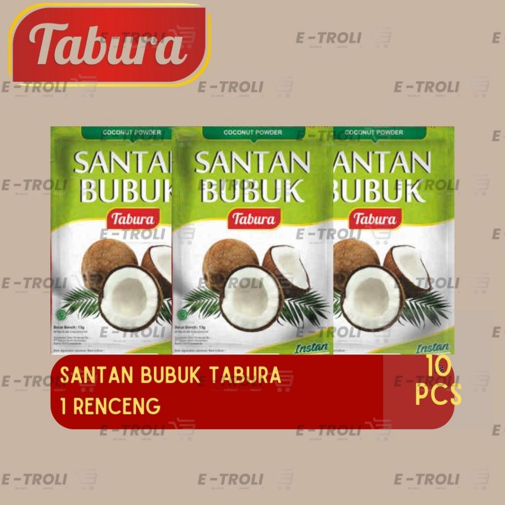 

TABURA SANTAN BUBUK 1 RENCENG | SANTAN BUBUK TABURA 13GR