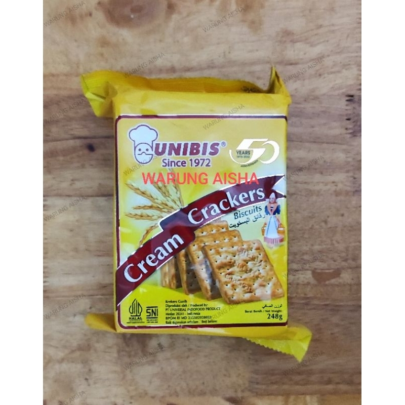 

Biskuit Cream Crackers Unibis 248 gr