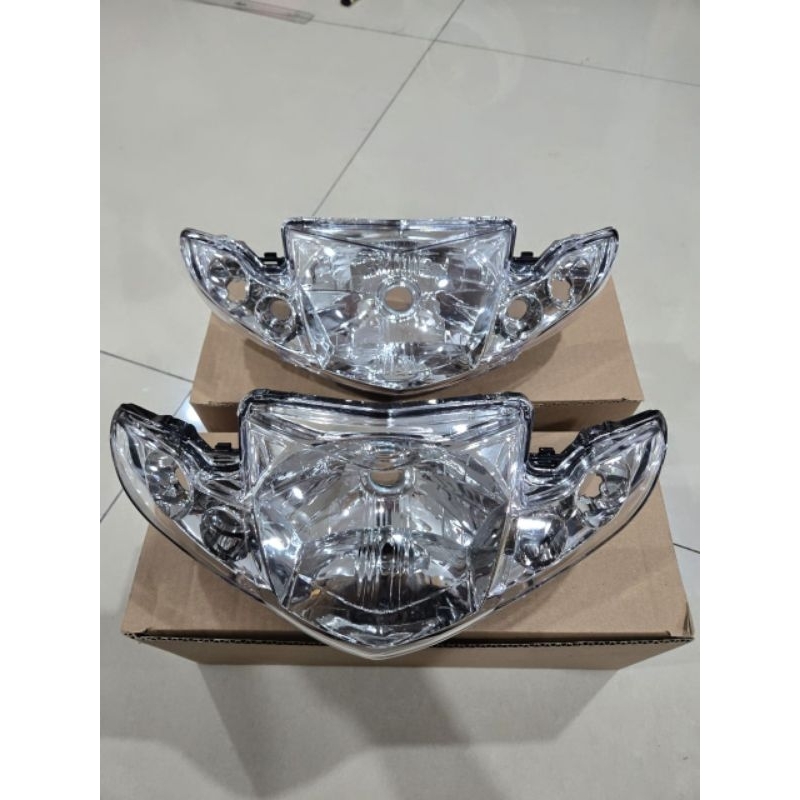Reflektor Lampu Depan Vega R New Hitam Kualitas Terbaik
