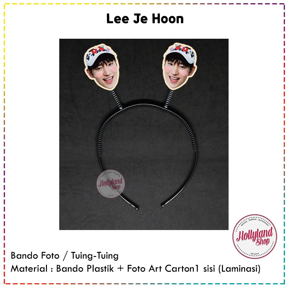 Bando Foto Tuing Tuing Konser Fan Meeting Kpop Lee Je Hoon Unofficial Fanmade