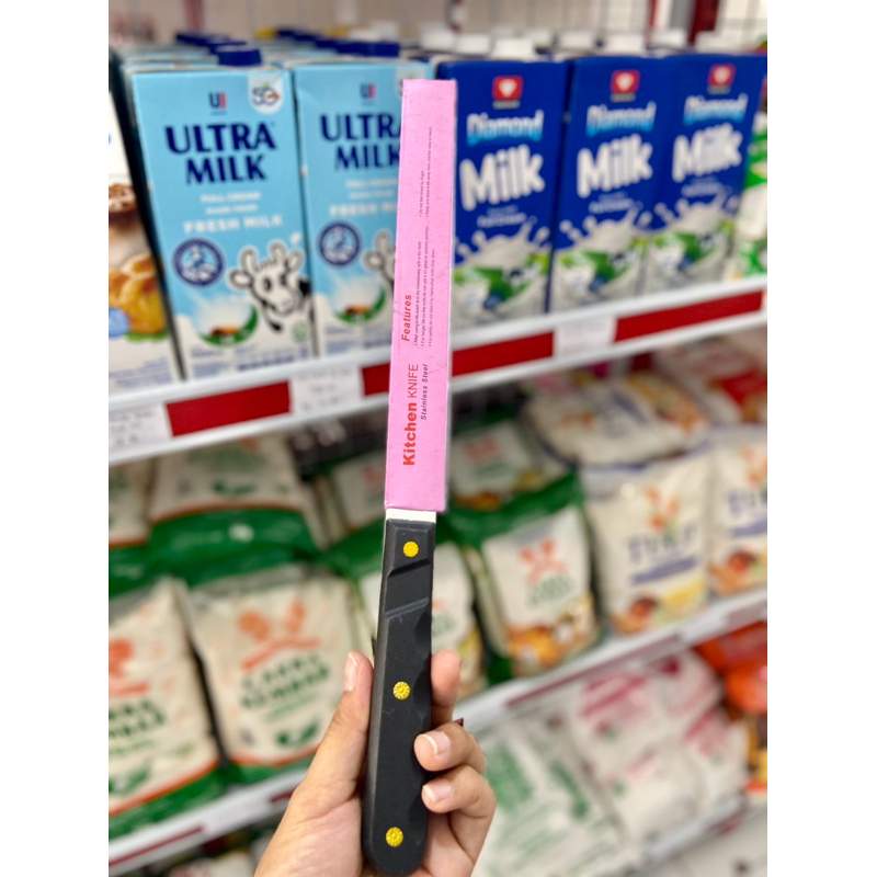 pisau roti | pisau pemotong roti panjang 2 sisi