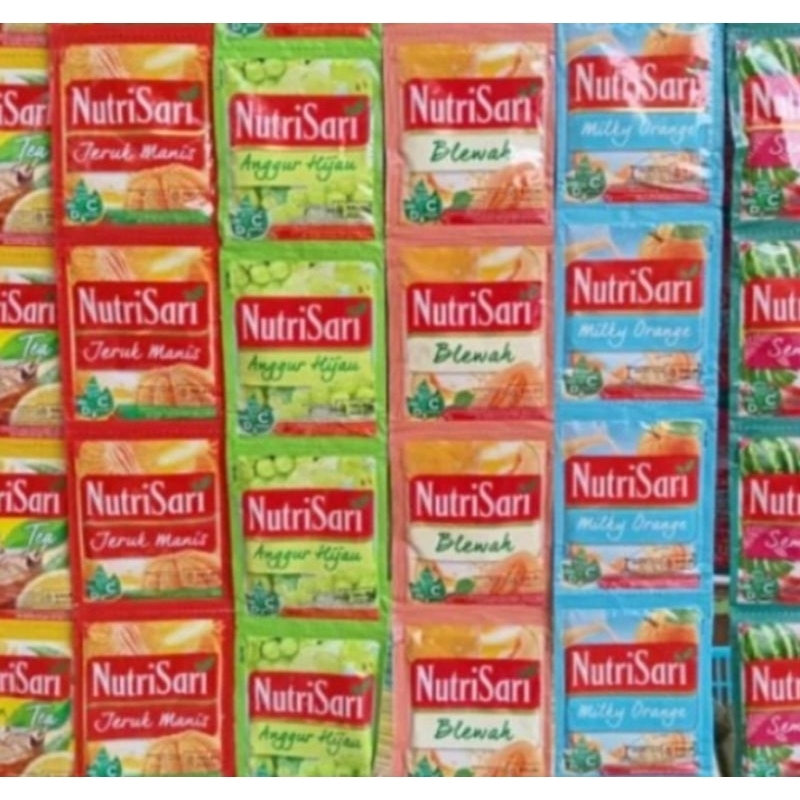 

Nutrisari aneka varian rasa 5 sachet