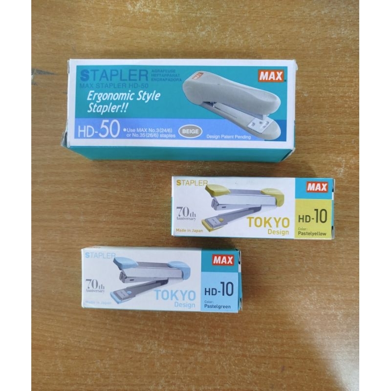 

Stapler Max HD-10 dan HD-50, Original