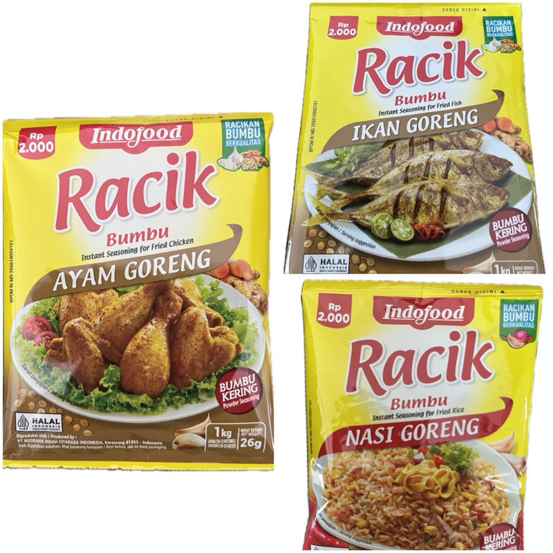 

Bumbu Racik Indofood Renceng 10 Sachet (3 varian)