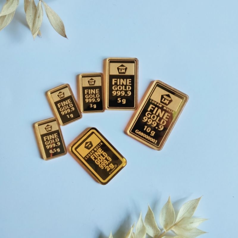 Replika Logam Mulia/Emas Batangan Tambahan Mahar