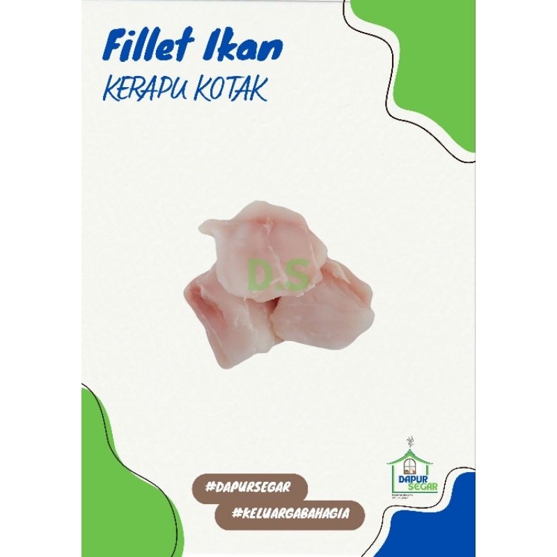 

Skewer daging kerapu fillet skin off frozen berkualitas tanpa pengawet