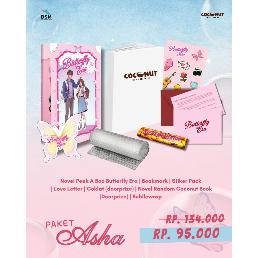 Novel Butterfly Era + TTD - Della Lesmana
