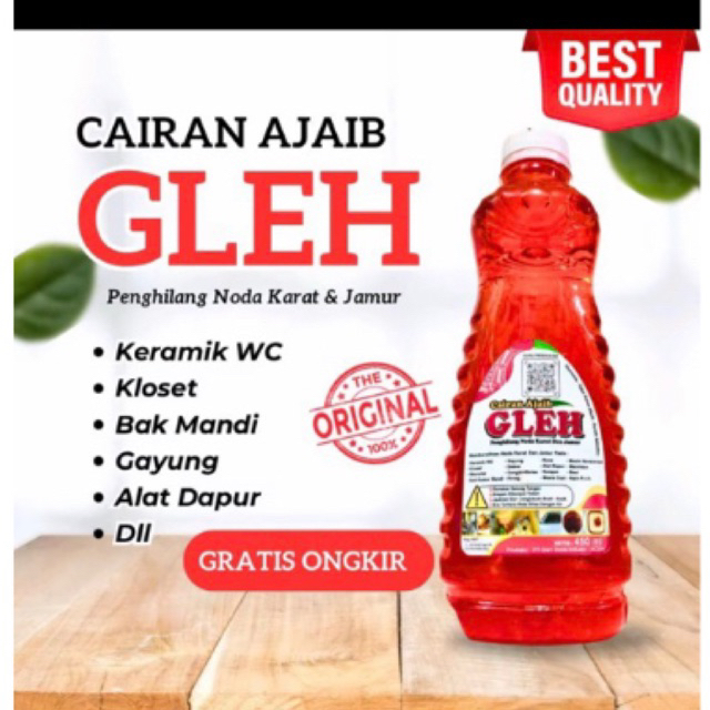 gleh cairan ajaib pembersih kamar mandi