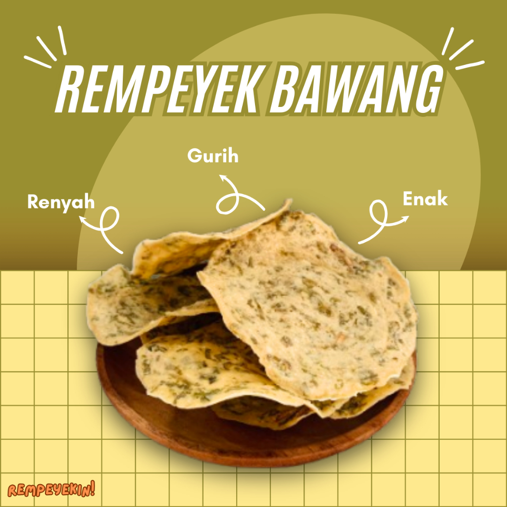 

Rempeyekin - Rempeyek Bawang