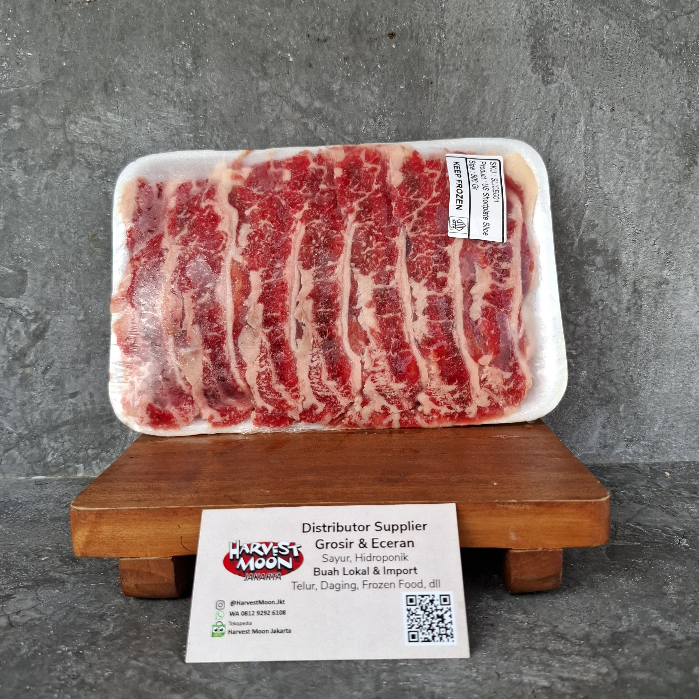 

HarvestMoon Beef Slice USA Shortplate Per Pack @500gr