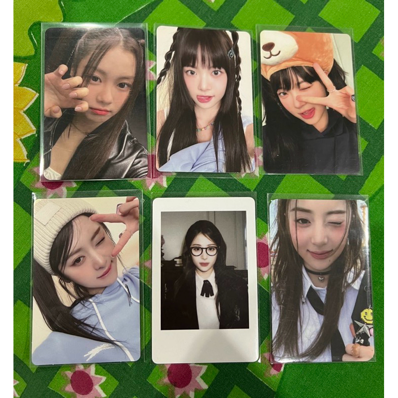 PHOTOCARD LESSERAFIM GIRL GROUP YUNJIN GARAM EUNCHAE