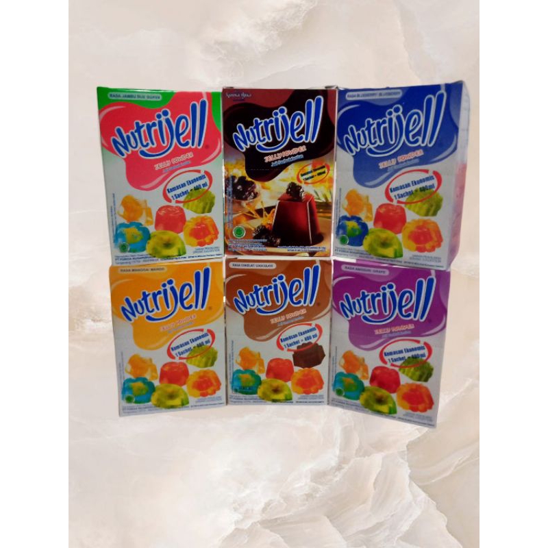 

Nutrijel Agar Agar Aneka Rasa/Agar/Nutrijel Buah/ puding 10 gr