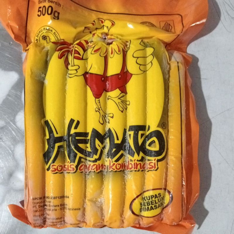 

SOSIS AYAM HEMATO ISI 15 500GR