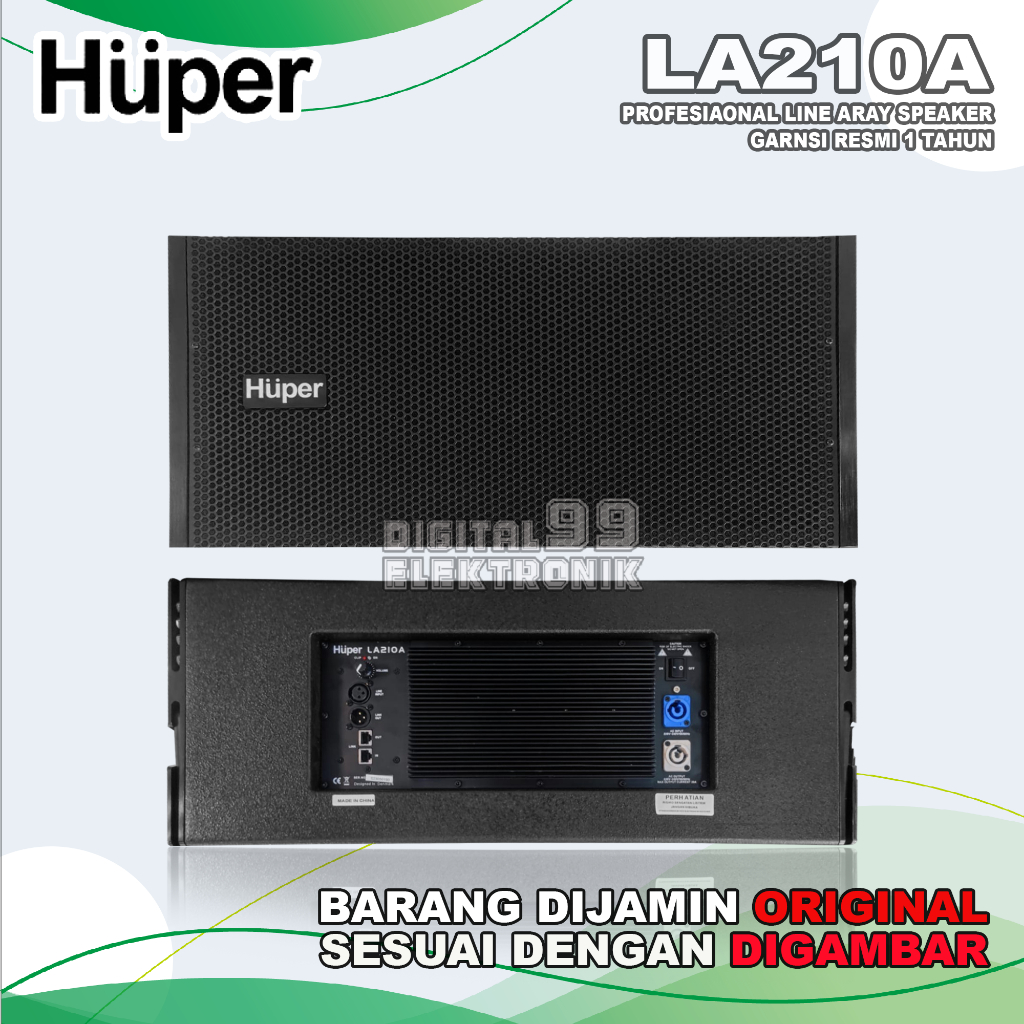 Speaker Aktif LineArray Line Array HUPER LA210A | LA-210A | LA 210A Original