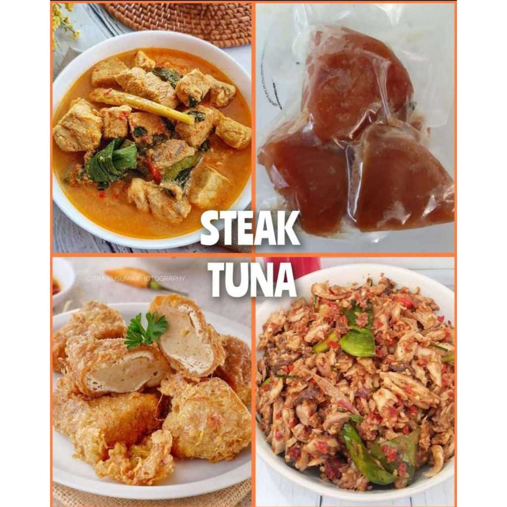 

STEAK IKAN TUNA NATURAL BEKU / FILLET IKAN TUNA NATURAL FROZEN KEMASAN BEKU FRESH SEGAR