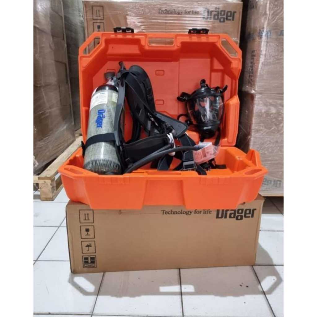 SCBA DRAGER PSS3000 COMPOSITE ORIGINAL / SCBA BREATHING APPARATUS DRAGER / SCBA DRAGER PSS3000 Breat