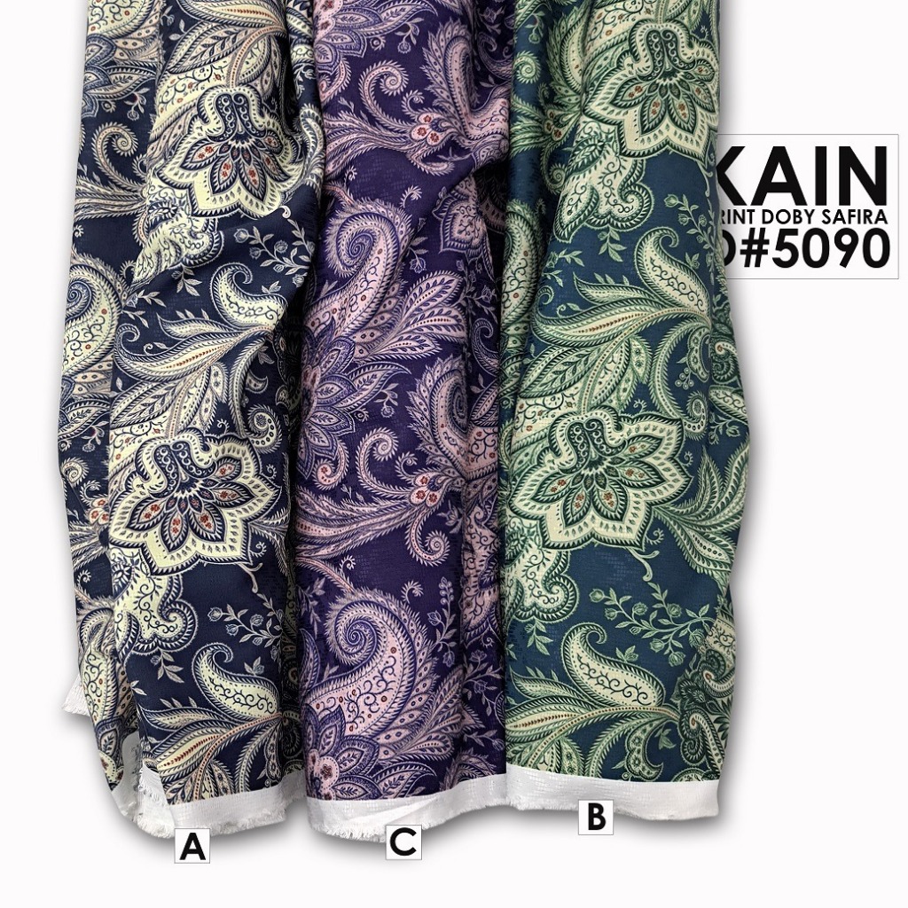 Kain Dobby / Kain Dobby Printing D-5090 (Per 0.50 meter)